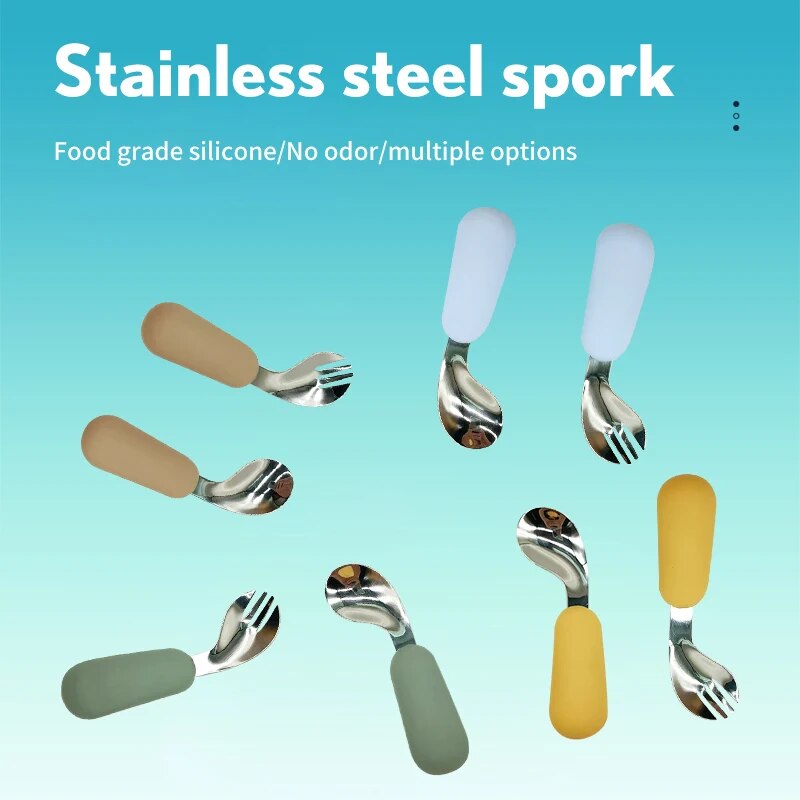 Baby Food Utensils Set - Set di forchette per cucchiaio per