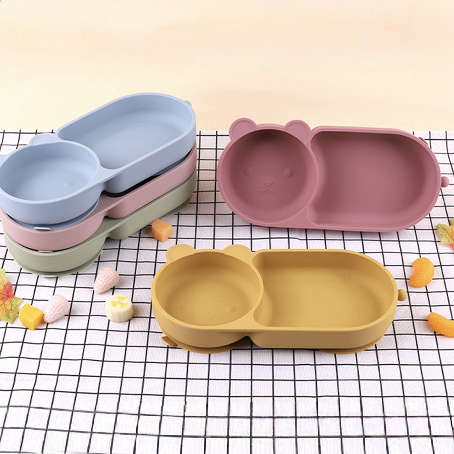 Baby Food Chopper - Ciotola a ventosa in silicone per