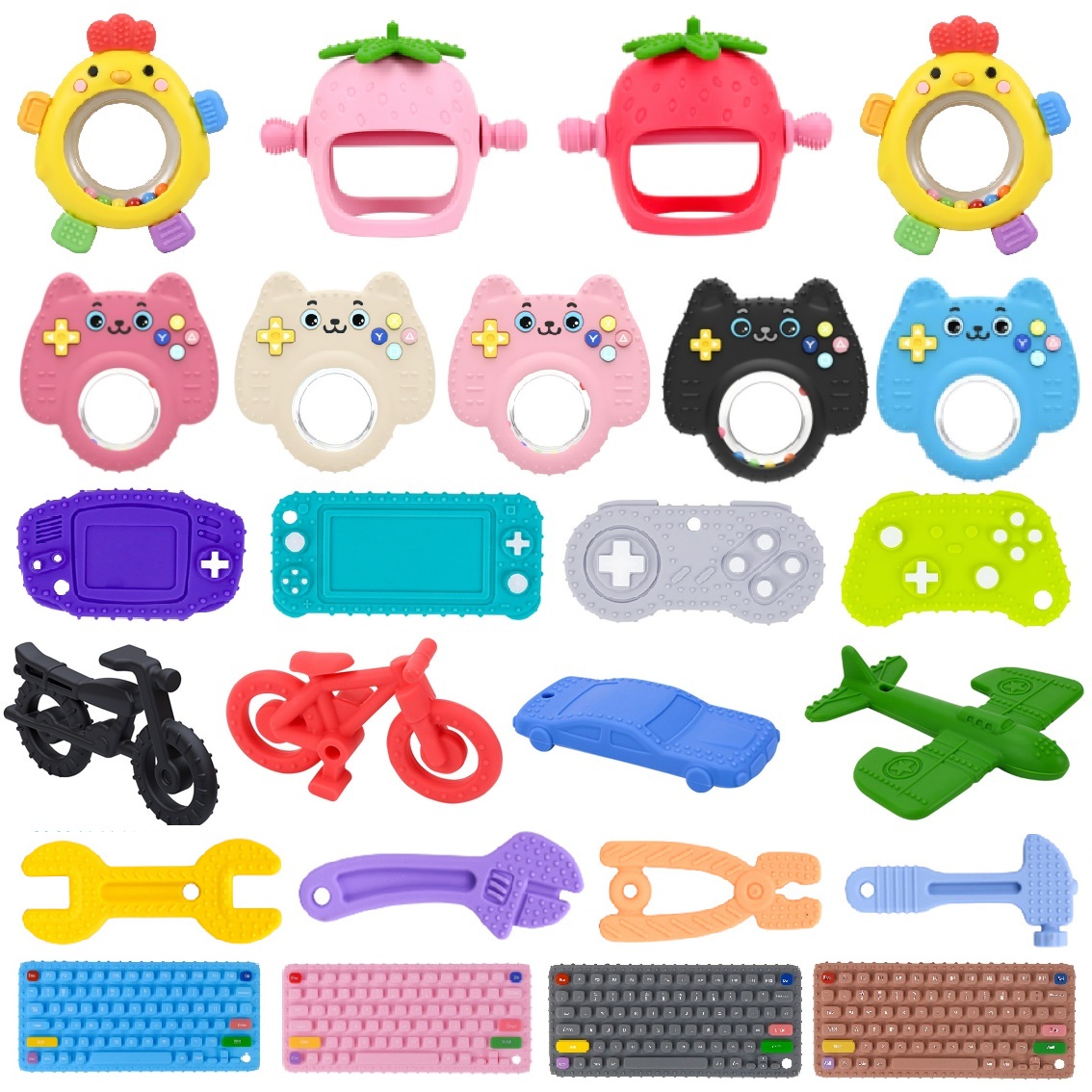 Baby Food For 6 Months - Giocattoli da Dentizione per Neonati 3-6-12
