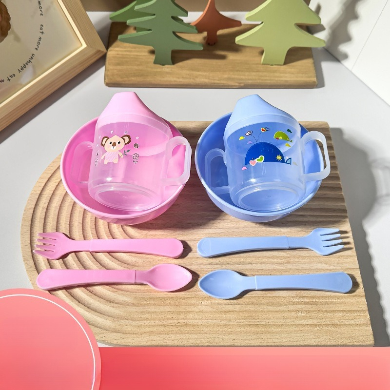Baby Food Utensils Set - Set da 4 pezzi di utensili