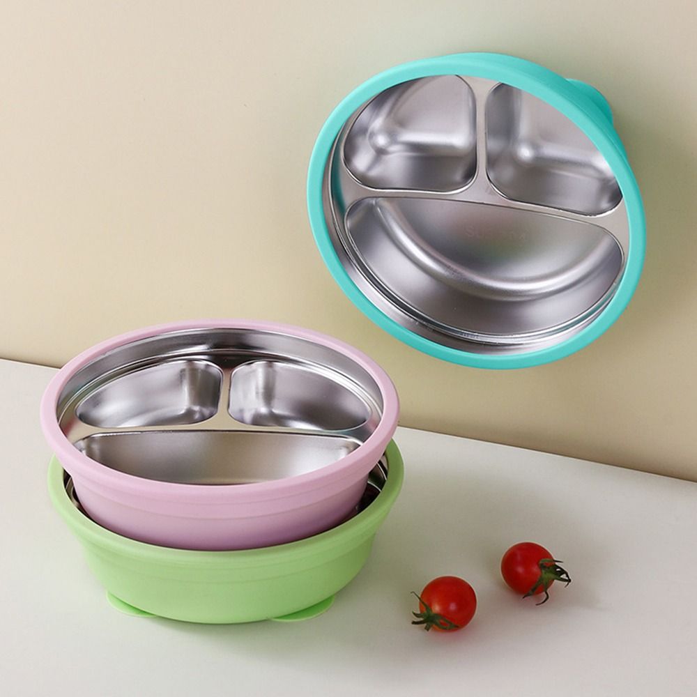 Baby Food Chopper - Ventosa in silicone Piatto da pranzo