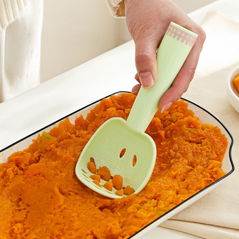 Baby Food Strainer - Cucchiaio Multifunzione con Colino per Cucina,