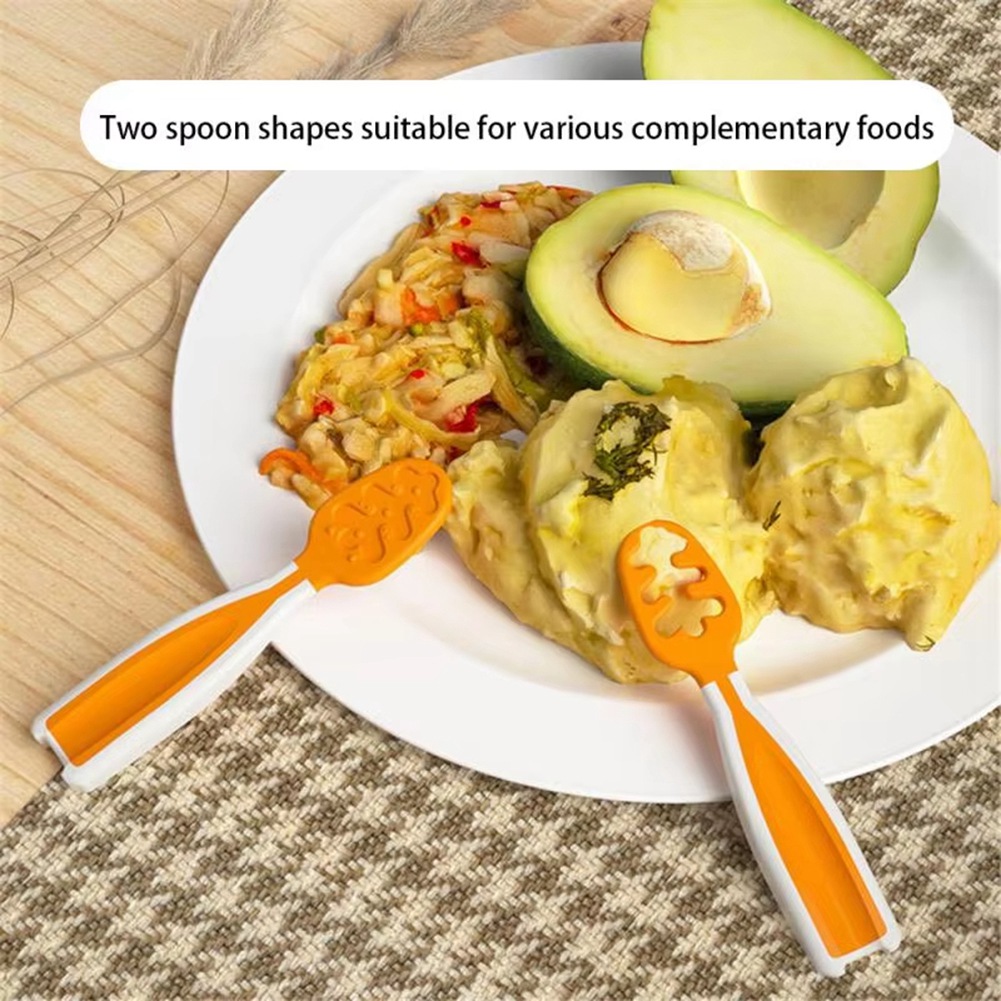 Baby Food For 6 Months - Set di cucchiai per l'autosvezzamento dei