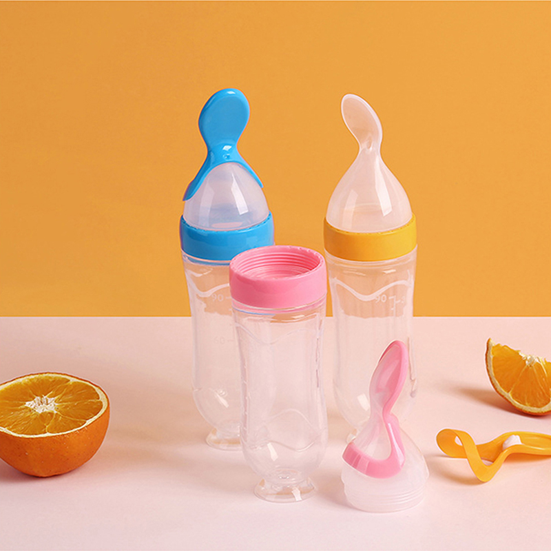 Baby Food Zone - Spremere il biberon in silicone Neonato
