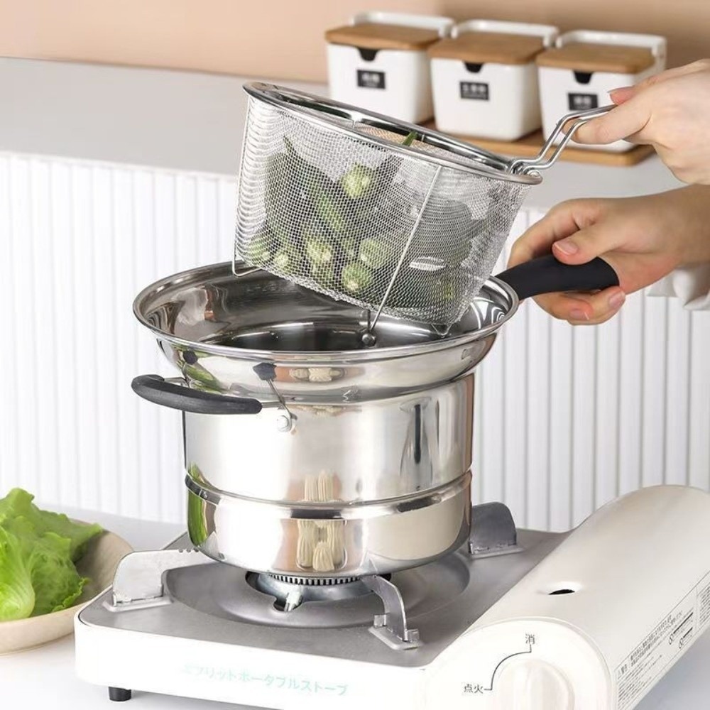 Baby Food Strainer - 4 pz Durevole In Acciaio Inox