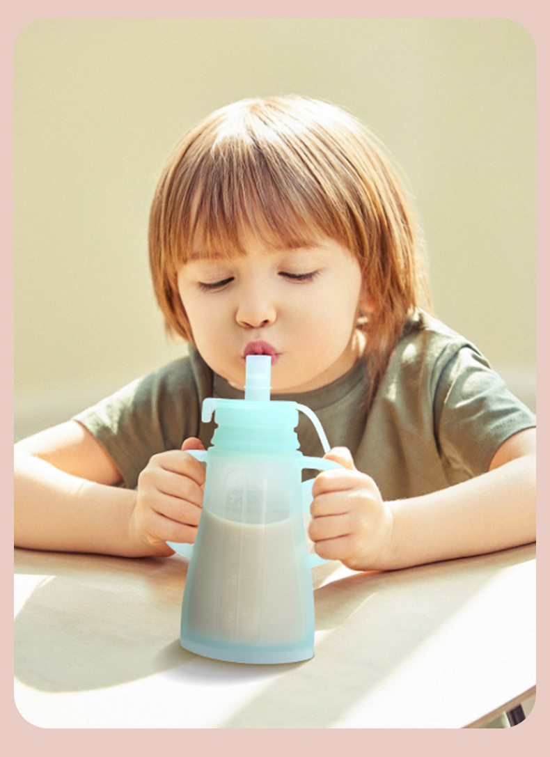 Baby Food Zone - Nuova Borsa Riutilizzabile in Silicone per
