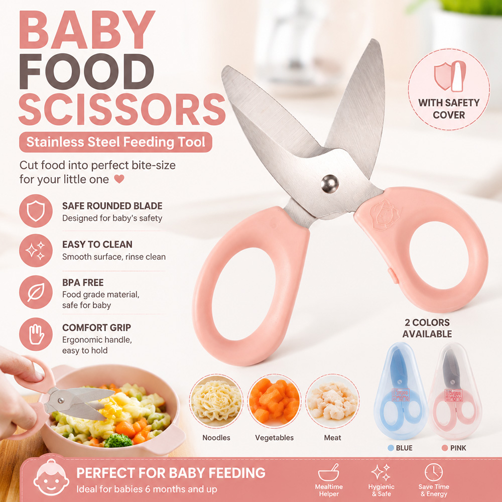 Baby Food For 2 Year Old - Forbici per Alimenti per Bambini in