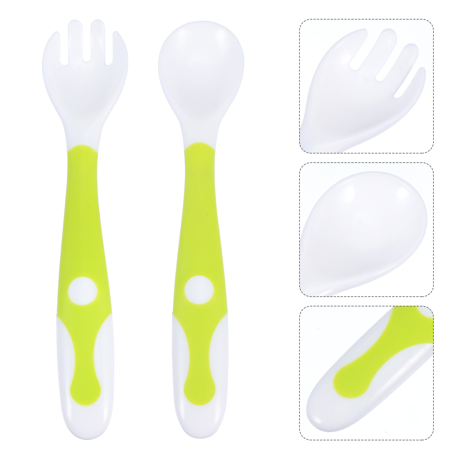 Baby Food Utensils Set - Set di Cucchiai e Forchette per