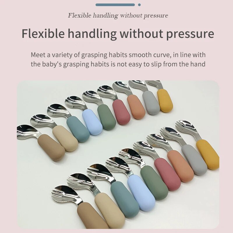 Set di forchette per cucchiaio - Baby Food Utensils Set recensione e prezzo