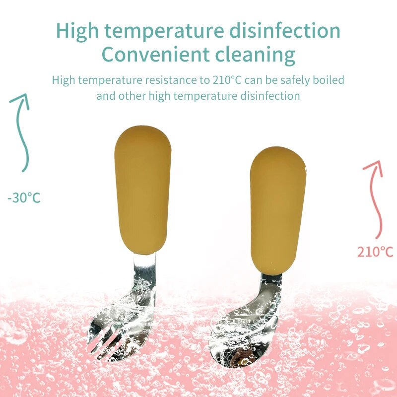 Set di forchette per cucchiaio - Baby Food Utensils Set recensione e prezzo