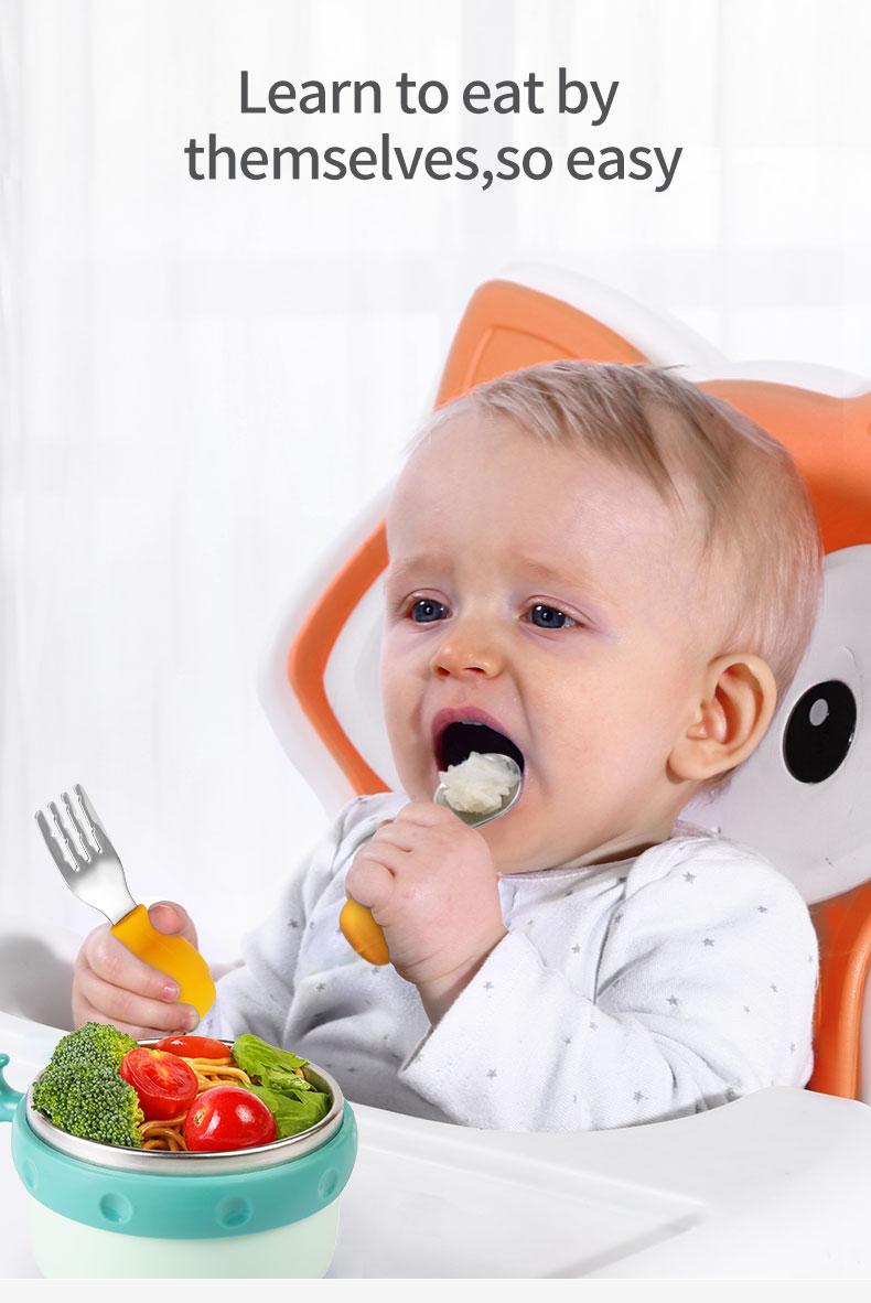 Elefanti gadget per bambini Se - Baby Food Utensils Set recensione e prezzo