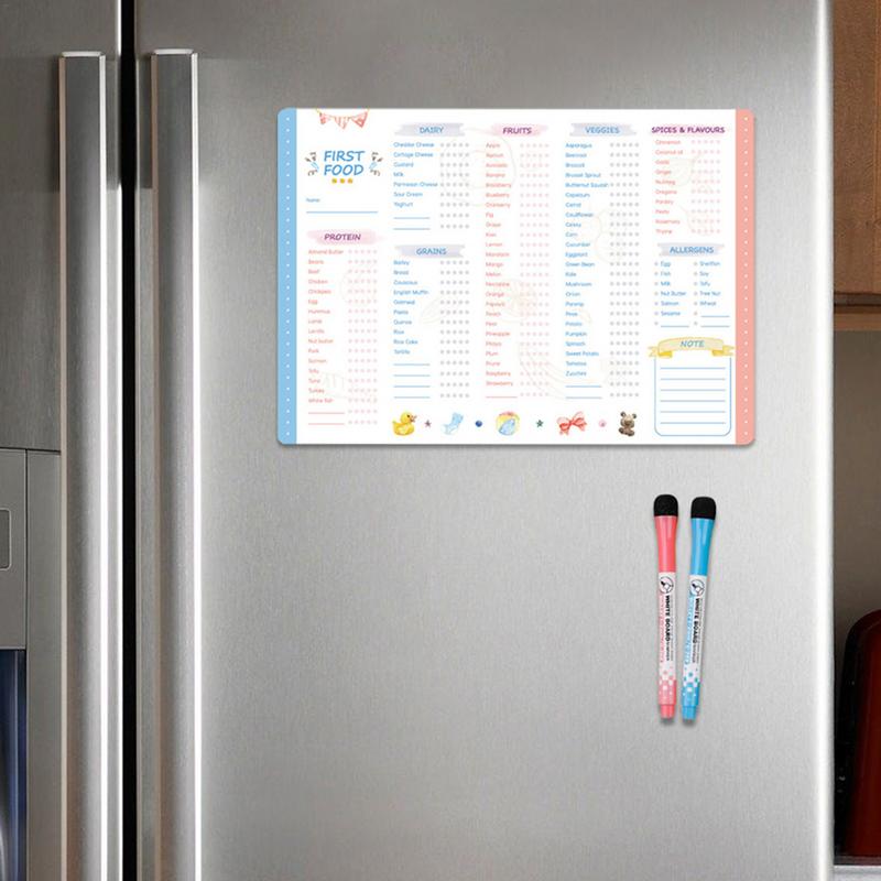 Lista di controllo riutilizzab - Baby Food List recensione e prezzo