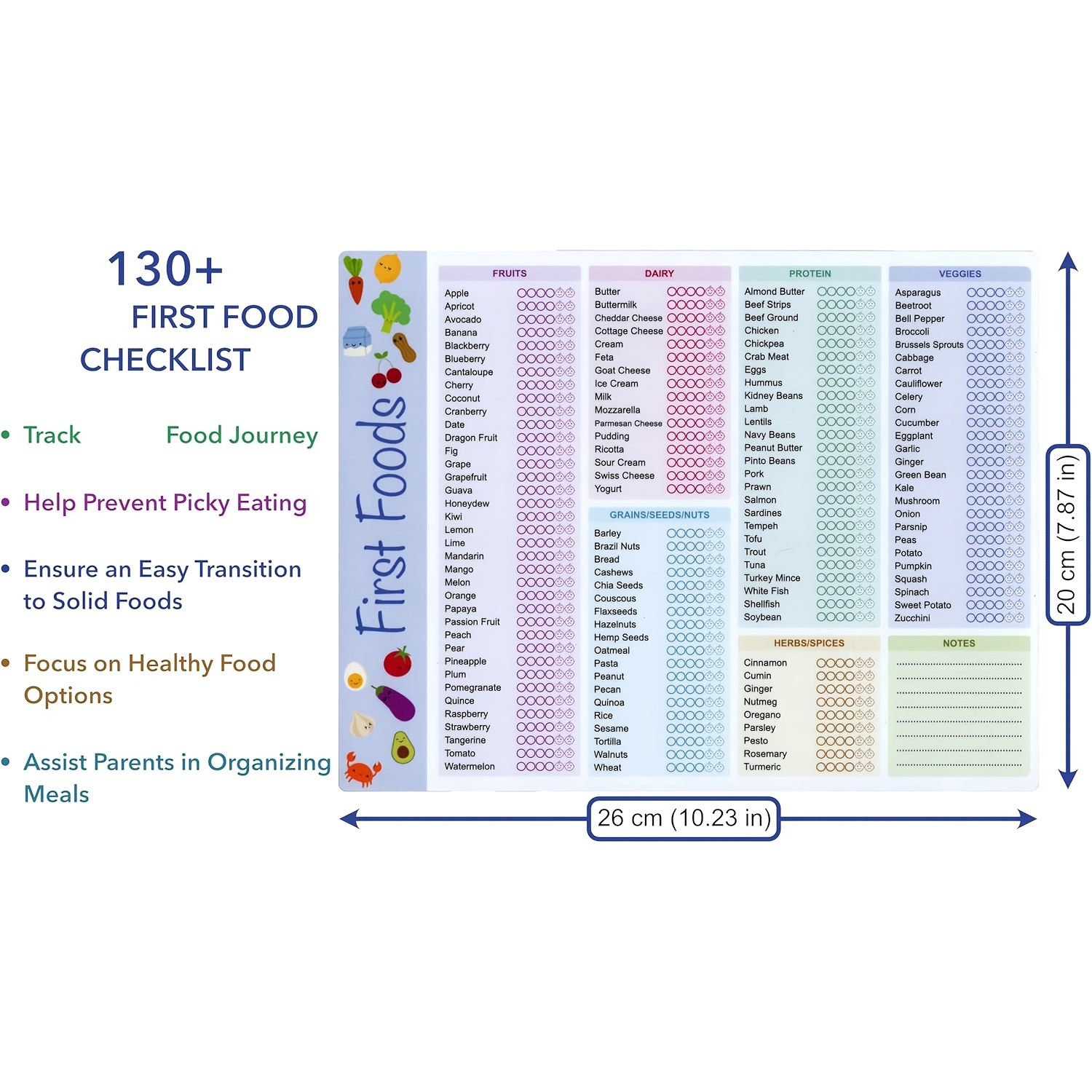 Tracker per i Primi Alimenti d - Baby Food List recensione e prezzo