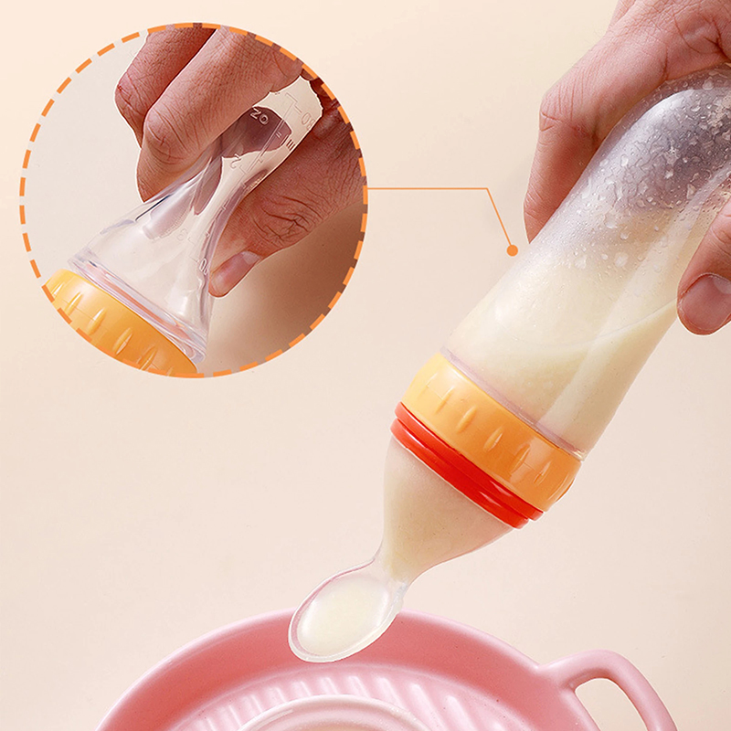 Spremere il biberon in silicon - Baby Food Zone recensione e prezzo