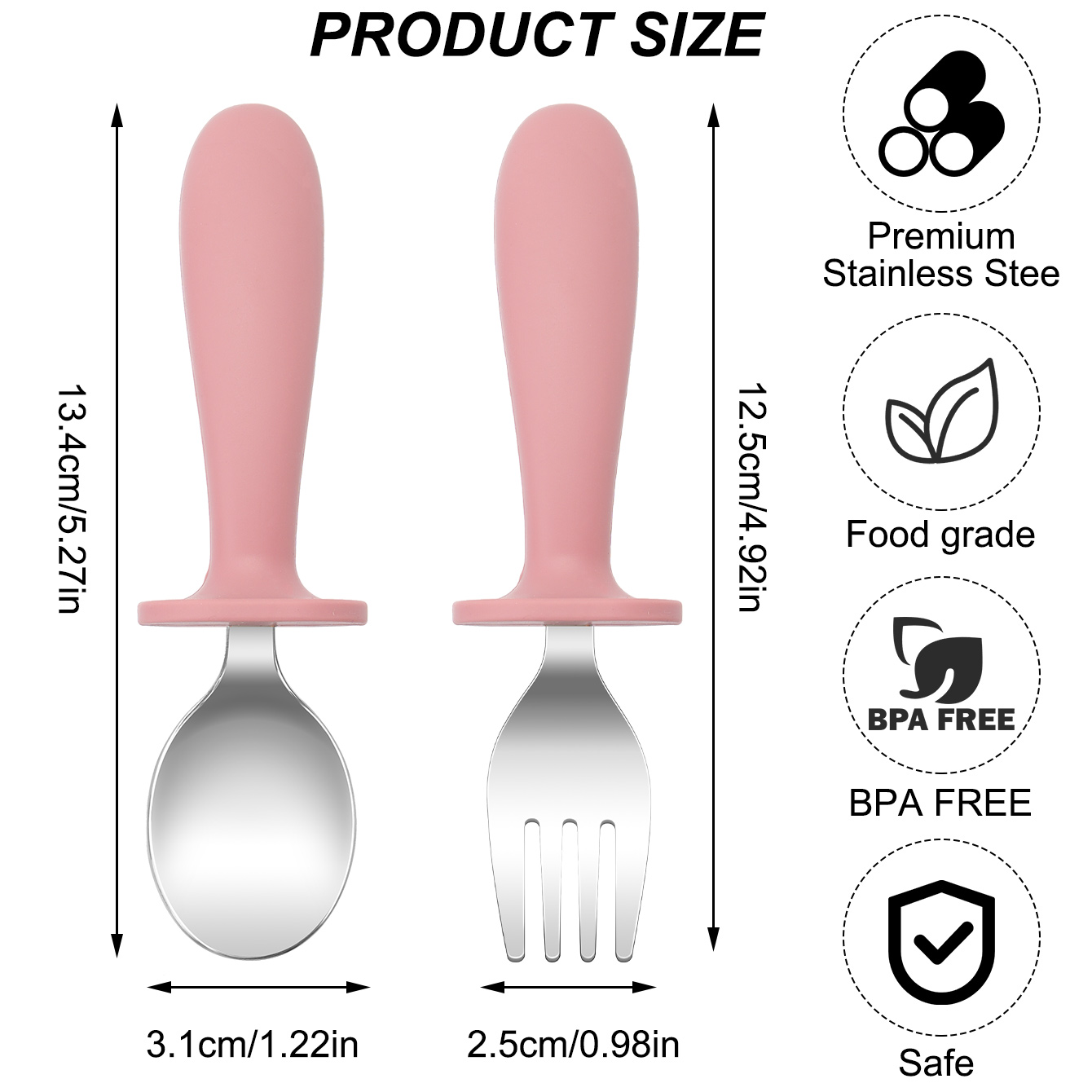Colore Bambini 2PCS Cucchiaio  - Baby Food Utensils Set recensione e prezzo