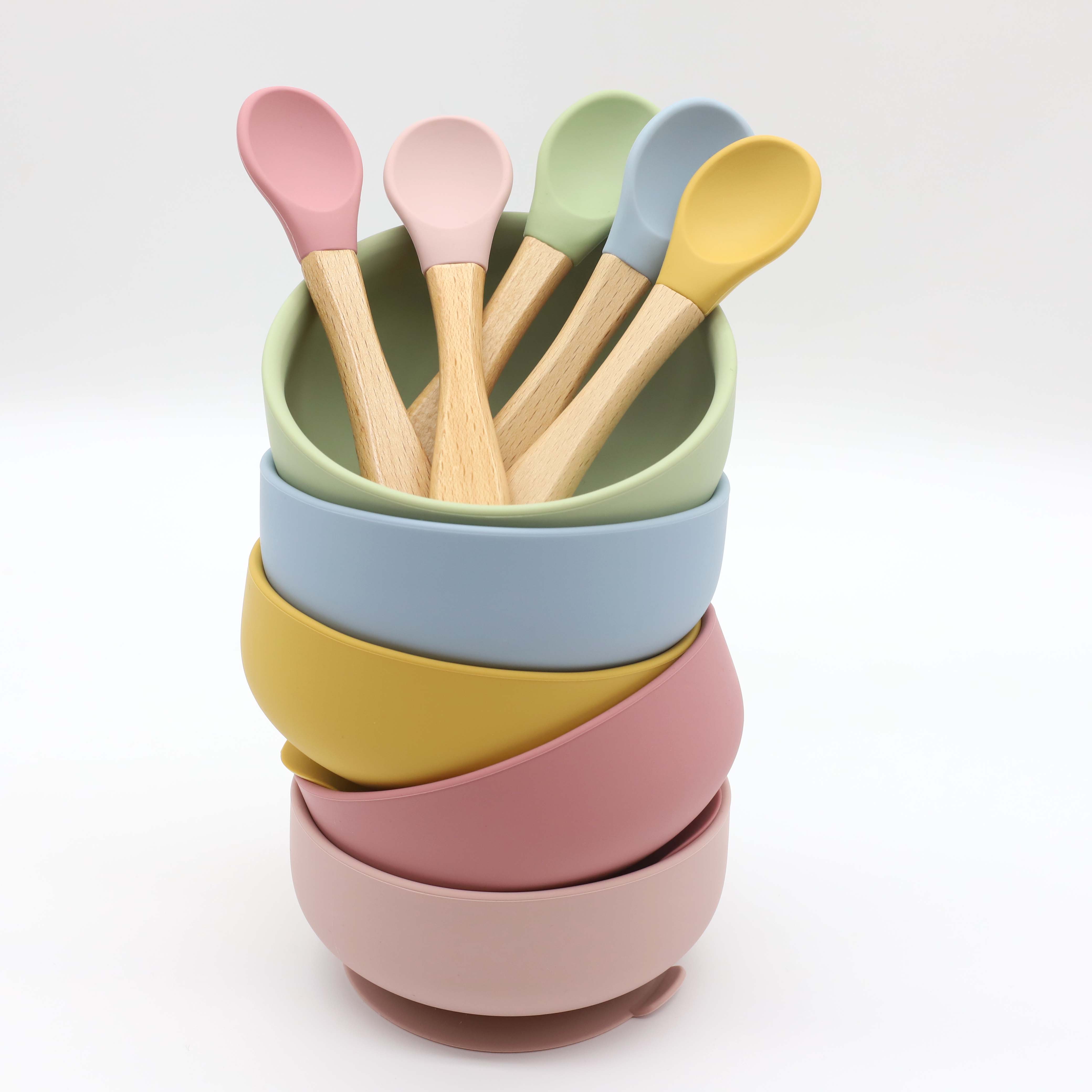 Ciotola in silicone con ventos - Baby Food Utensils Set recensione e prezzo