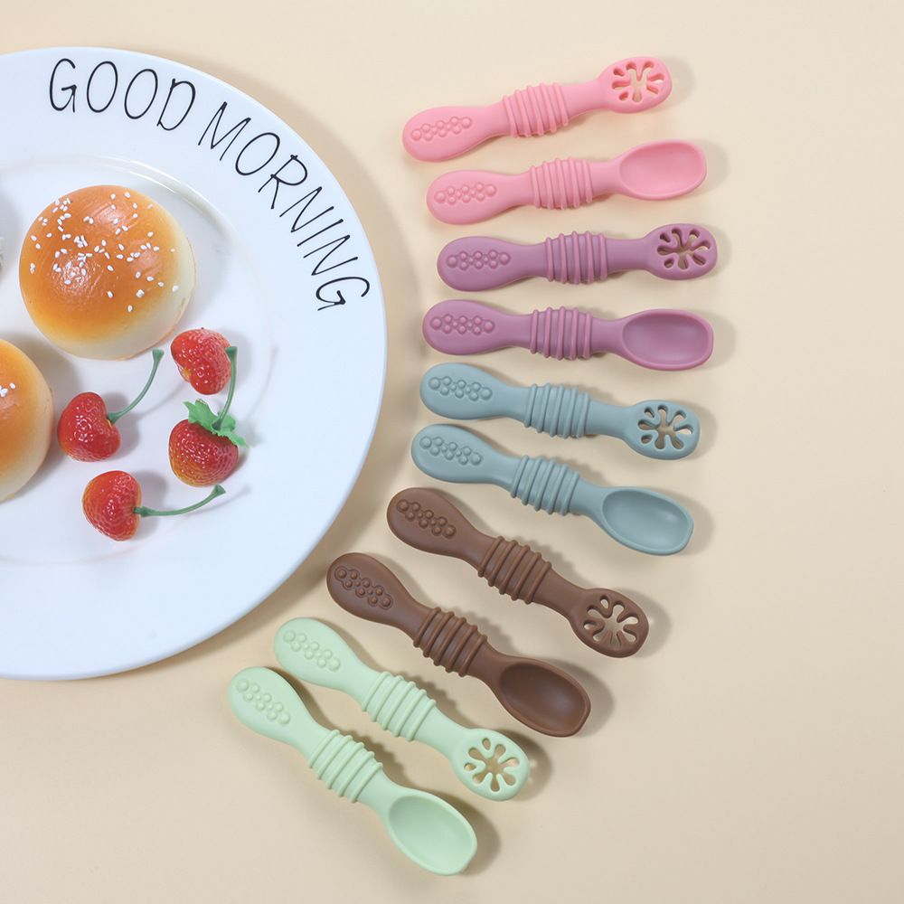 2PCS Cute Baby Learning Cucchi - Baby Food Utensils Set recensione e prezzo