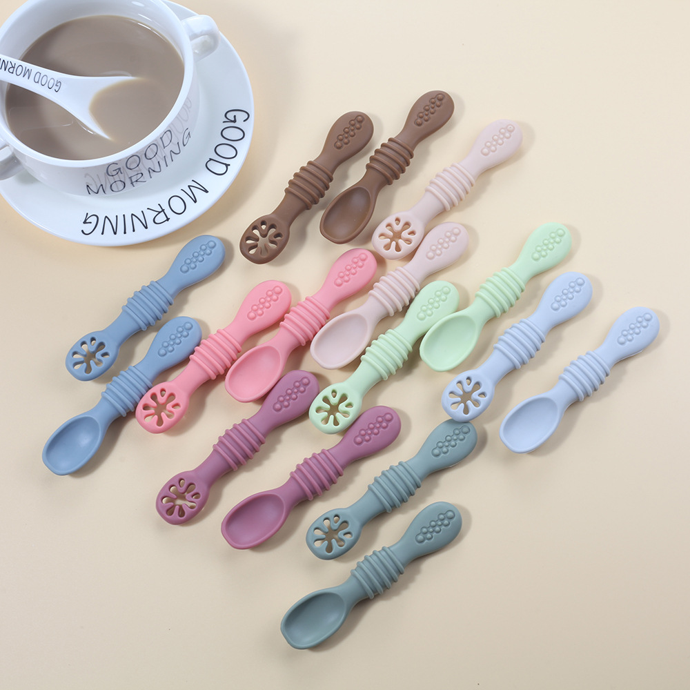 2PCS Cute Baby Learning Cucchi - Baby Food Utensils Set recensione e prezzo
