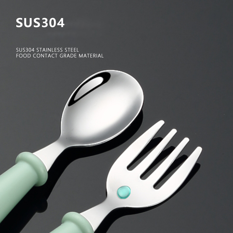 Cucchiaio e Forchetta per l'Al - Baby Food Utensils Set recensione e prezzo