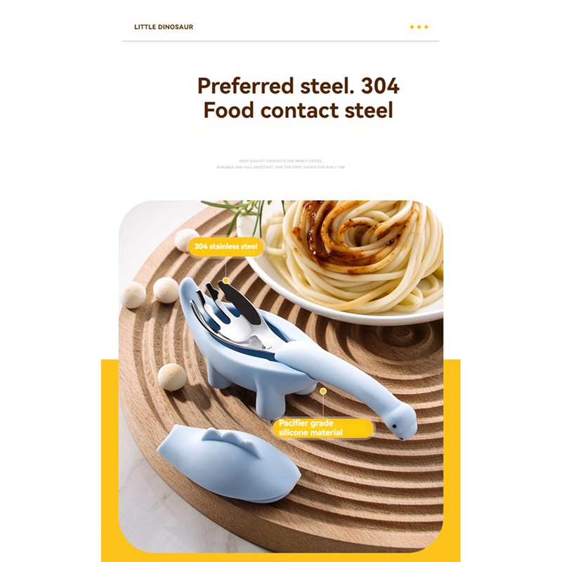 Set di posate in acciaio inoss - Baby Food Utensils Set recensione e prezzo