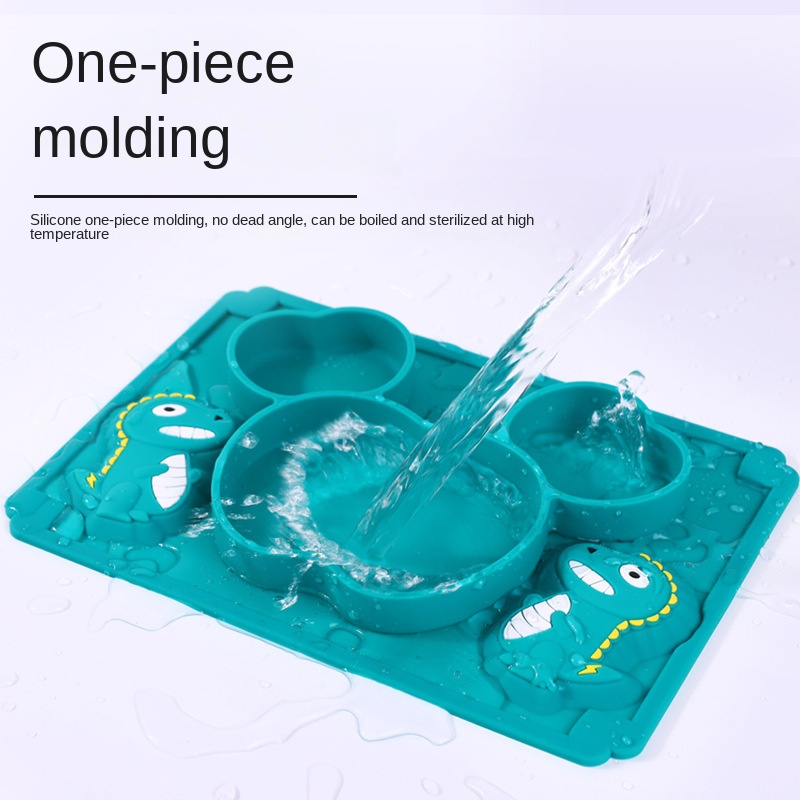 Baby Dinosaur stoviglie in Sil - Baby Food Utensils Set recensione e prezzo
